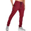 BROKIG - Pantaloni da Ginnastica da Uomo, Stile Casual, vestibilità Slim Fit, Adatti per la Corsa, con Doppie Tasche(Marina Militare,XXL)