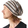 CHARM Casualbox Organico Cotone Cappello A Tesa Larga Beanie Berretto Fatto in Giappone Grande Morbido Estate Cappello Raffreddamento Beanie Berretto per Uomo & Donna Cancro Chemio Moda G Border Bianco