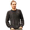 Gamboa Alpaca Maglione Uomo Elegante Manica Lunga Autunno Invernale Pullover