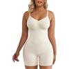 SHAPERX Donna Body Contenitivo Modellante Shapewear Intimo Guaina Contenitiva Snellente Bodysuit Invisibile Body Shaper Addominale Compressione Bustino, UK-SZ5218-Sienna-2XL/3XL