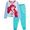 Disney Pigiama da bambina La Sirenetta Ariel Principessa Travestimento Lunghezza Intera Novità Pjs con Pantaloni Glitterati da Casa, Lilla, 2-3 Years