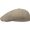 LIPODO Coppola da Bambino Check Visor Bambini - Cappello Piatto con Visiera Primavera/Estate - 54 cm Beige