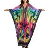 ZaisuiFun Caftano Donna Copricostumi Taglie Forti Lungo Kaftano Elegante Lunghi Estivo Abito Mare Maxi Vestito Boho Spiaggia Tunica