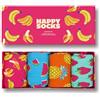 Happy Socks Amazon Box Calzini, 4-Pack Banana Exclusive, 41-46 (Pacco da 4) Unisex-Adulto