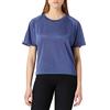 Desigual Maniche Corte T-Shirt, Blu, S Donna
