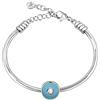 Morellato Drops Bracciali Donna in Acciaio, Smalto, Cristalli - SCZ1216