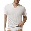 SNELLY Maglia T-Shirt o Maglietta Intima Uomo (Pacco da 3-6-9 Bianca) 100% Cotone con Scollo a V Manica Corta 7012, Intimo e Non, Confortevole, di qualità, Comoda (Non Aderente) e di Marca