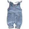 Alunsito Neonato Neonate Tuta di jeans Tuta Halter senza maniche Pagliaccetto Jeans Salopette corta, 80, blu, 3-6 mesi