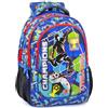 Julian Ross Champions Calcio Zaino Scuola Elementare per Bambini, Ergonomico con Schienale Imbottito e Rinforzato, Spallacci Imbottiti, 3 Scomparti, Fodera Interna, Manico, 33x15x43h