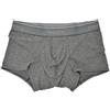 PEROFIL 4 Seasons Boxer Uomo Short Push-Up VPRT00302, 0041 Grigio Melange, 3-S