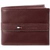 Tommy Hilfiger Sw-31tl22x062-bur Portafogli in Pelle, novità, Borgogna, Taglia Unica Uomo