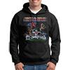 TShirt-People Ghost N Goblins Arcade Gamer Felpa con cappuccio da uomo Nero XL