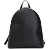 CAFèNOIR Zaino Donna con Cerchio di Logo Forato YB0204 (Nero)