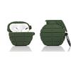 YIGEYI Custodia in Silicone Compatibile con Airpods Pro Funny Cute Cartoon 3D Case Cover[Fantastica Serie di Giochi] (Granata Verde Militare)