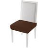MB HOME BASIC Più Bello PB-MA Coprisedia, Poliestere, Marrone, 40x40x5 cm, 2 Unità