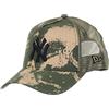 New Era York Yankees 9forty A Frame Adjustable Trucker cap MLB Spraycamo Ripstop Olive/Black - One-Size