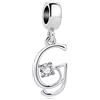 MariaFonte Charm New 2024 MariaFonte Adatto per Tutte Marche Bracciali Collane Lettera Alfabeto Iniziale Nome Argento Compleanno Anniversario Ciondoli Originale Amicizia Mamma Bead Cuore Natale Pendente