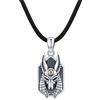 YEESIA Collana Anubi per donne e uomini, in argento Sterling 925, collana con ciondolo Anubis, gioiello protettivo egiziano, regalo per donne e uomini