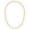 Purelei Collana Fashion Show (oro, argento, oro rosa), Collana donna in acciaio inossidabile e resistente, Gioielli waterproof di tendenza, lunghezza regolabile 50/55 cm (Oro)