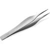 Otto Herder Manicure Pinzetta con punta fine, 11,3 cm, pinzette mediche con micro dentatura, pinzette chirurgiche in acciaio strumentale, qualità medica