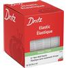 Dritz 9406W Elastico Non Arrotolato, 9,5 x 16,7 m, Bianco, Poliestere, 3/4-Inch by 18-Yard, 54 unità