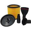 Parkside PNTS 1500 A1 B2 B3 C4 filtro a pieghe coperchio riduttore ugello per tappeti, spazzola per aspirapolvere, set di filtri NTS 1500A1 1500B2 1500B3 1500C4