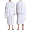 YI HENG MEI Ihram Ehram Ahram da uomo per Hajj e Umrah - 2 asciugamani (superiore e inferiore) 100 x 216 cm nuova tecnologia Dry Fast microfibra tessuto