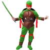 PEGASUS Costume tartaruga ninja bambino Vestito Carnevale ninja (XL 10/11 ANNI)