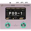 Hotone Processore multieffetto per chitarra basso elettrico Touchscreen Modellatore di amplificatori elettrico Simulazione di cabine IR Interfaccia audio USB Stereo OTG Ampero Mini (Purple Taro)