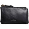Cronus & Rhea - Portachiavi in Pelle (Aeacus) - Con Scatola Regalo - Uomini Donne (Nero)