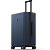 LEVEL8 Valigia Bagaglio a Mano Elegante Micro Diamante Strutturato Design Valigie Trolley Rigido Valigia Grande con Rotelle Girevoli e Lucchetto TSA Integrato 66x44.5x26.5CM, 67.9L, Blu