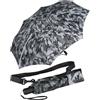 iX-brella Mini ombrello tascabile con tetto grande, 94 cm, mimetico, Pietra mimetica, Trekking-Taschenschirm XXL, Mimetico stampato
