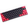 KEEZSHOP Keycaps, 61 Keycaps Retroilluminazione Due Colori Meccanica Tastiera PBT Keycap per GH60 / RK61 / ALT61 / Annie/Keyboard Poker Keys