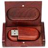 Anloter - Chiavetta USB 3.0 da 8 GB, in legno, per unità a penna (8 GB, USB3.0)