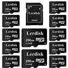 LerDisk Micro SD Card 256 MB Scheda di memoria all'ingrosso prodotta da SD Group Licencee Confident Quality (256 MB, 12 pezzi)