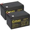 WSB Battery Batteria di ricambio compatibile per APC RBC6, APC Smart UPS 700, 1000, 1500 e Back UPS Pro 1000