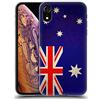 Head Case Designs Australia Australiano Bandiere Vintage Custodia Cover in Morbido Gel Compatibile con Apple iPhone XR