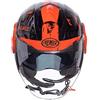 Premier Cool RD 92, Casco Uomo, Nero/Rosso, L