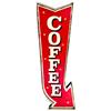 Diilihiiri Decorazione Per Caffè Retrò — Decor Per La Cucina E Ristorante | Insegna Luminosa A Led Per Bar | Accessori Per La Cucina | Cartello Cafè Vintage. Insegna Luminosa Per Pub | 70x26x5 cm