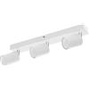 Adviti DOA 3 Faretti LED Interno Attacco GU10 (lampadine non incluse) (Bianco)