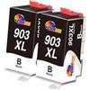 Clorisun 903 XL Cartucce d'inchiostro per HP 903 903XL 903 XL Nero Cartucce  Compatibili per HP OfficeJet 6950 HP 6950 HP6950 HP OfficeJet Pro 6960