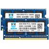 motoeagle DDR3L 1600MHz SODIMM 4GB PC3L-12800S 8GB Kit (2x4GB) Unbuffered Non-ECC 1.35V CL11 2Rx8 204-Pin PC3-12800 Memoria Laptop