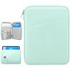 Dadanism 9-11 Custodia Protettiva Borsa Tablet Per iPad (A16) 11, iPad Air 11 M4/M3, iPad Pro 11 M5/M4, iPad 10a Gen 10,9, iPad 9/8/7a Gen 10,2, Galaxy Tab A11+ 11, Tab M11 11,Verde Menta