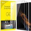 JETech Pellicola Protettiva per Samsung Galaxy Tab S8 Ultra (14,6 Pollici, Modello 2022, SM-X900/SM-X906) con Strumento di Installazione Facile, Vetro Temperato, HD Chiaro, Pacco da 2