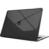 FINTIE Custodia Compatibile con MacBook Air 13 2020/2019/2018 (A2337 M1 / A2179 / A1932) - Cover Rigid Protettivo Guscio Rigido Case, Cristallo Nero