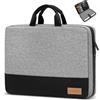 bagasin Custodia Borsa Porta PC, 14 Pollici Sleeve per Laptop TSA Resistente all'Acqua, Borsa/Caso da Trasporto per Computer Compatibile con MacBook, HP, Dell, Lenovo, Asus Notebook