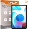 REY Pack 2X Pellicola salvaschermo per REALME Pad 10,4, Vetro temperato, di qualità Premium