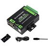 Waveshare USB to RS232/485/422/TTL Interface Converter Industrial Grade Isolated USB Converter with Original FT232RNL Chip,300bps ~ 3Mbps Baud Rate,Stable Transmission,Multiple Devices Applicable
