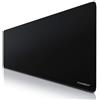 TITANWOLF - Grande Tappetino Mouse da Gioco - XXXL Oversize Mousepad - Dimensione 1200x400mm - XXL Formato oversize da scrivania e tavolo - per Mouse e Tastiera - Alpha Nero
