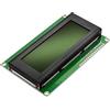 AZDelivery HD44780 2004 Display LCD 4x20 Caratteri con Sfondo Verde e Caratteri Neri compatibile con Arduino e Raspberry Pi incluso un E-Book!